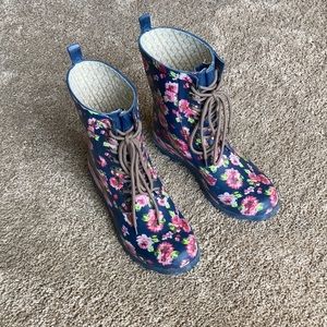 Floral Rainboots
